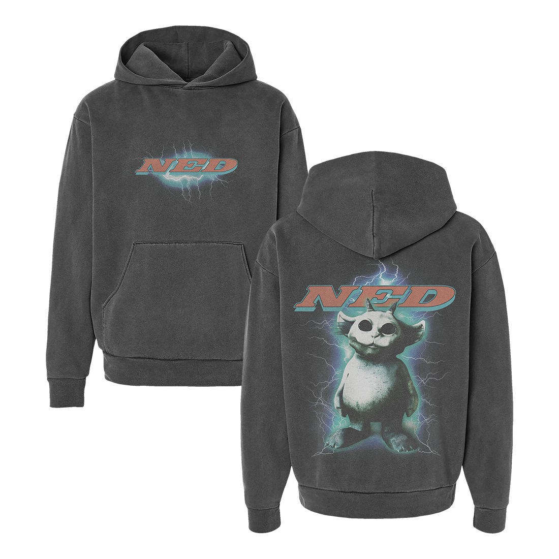 WEIRD SCIENCE GREY HOODIE – Ned Bayou