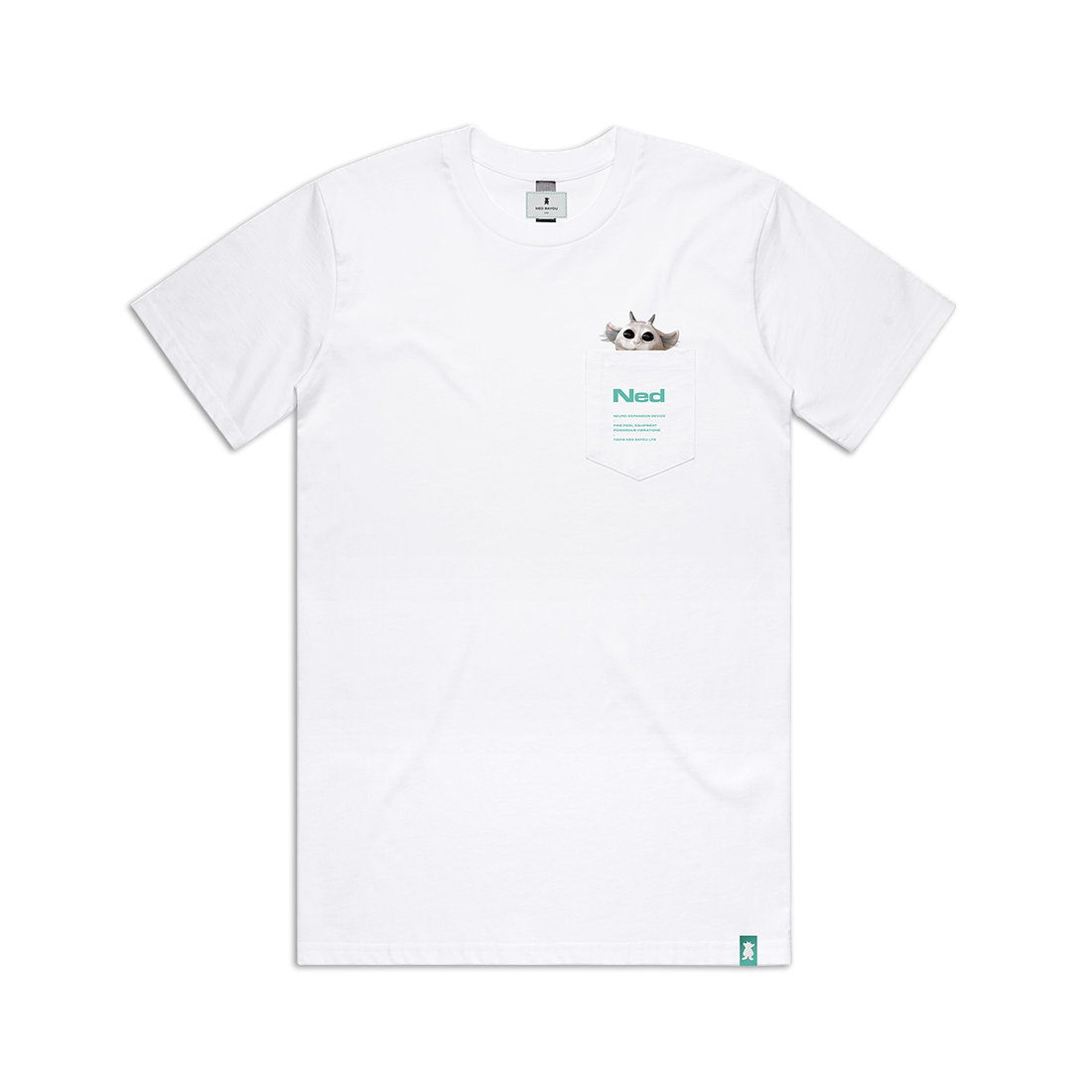 Pocket T-Shirt (White)