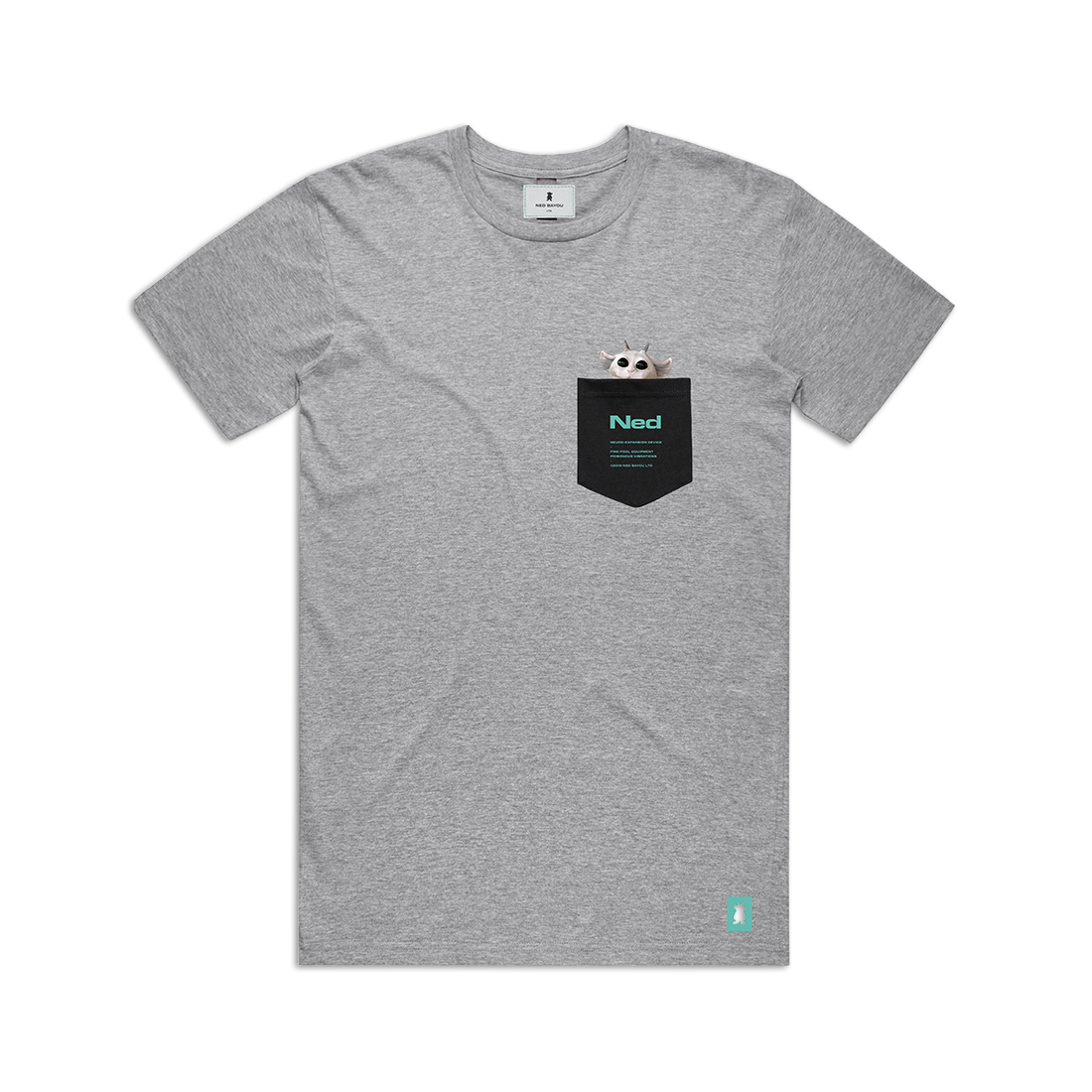 Pocket T-Shirt (Gray)