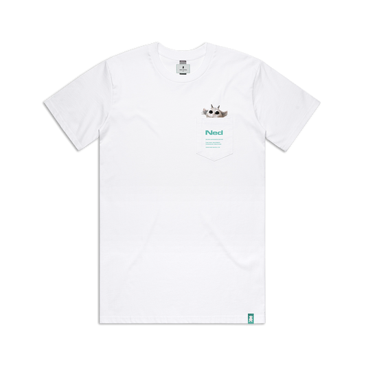 Pocket T-Shirt (White)